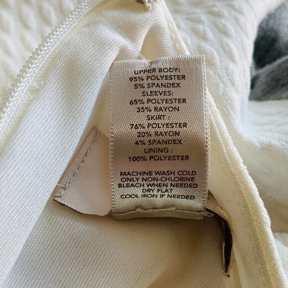 Ann Taylor Loft petite dress for women Color Block A-line Dress size 8P academia - Picture 12 of 12